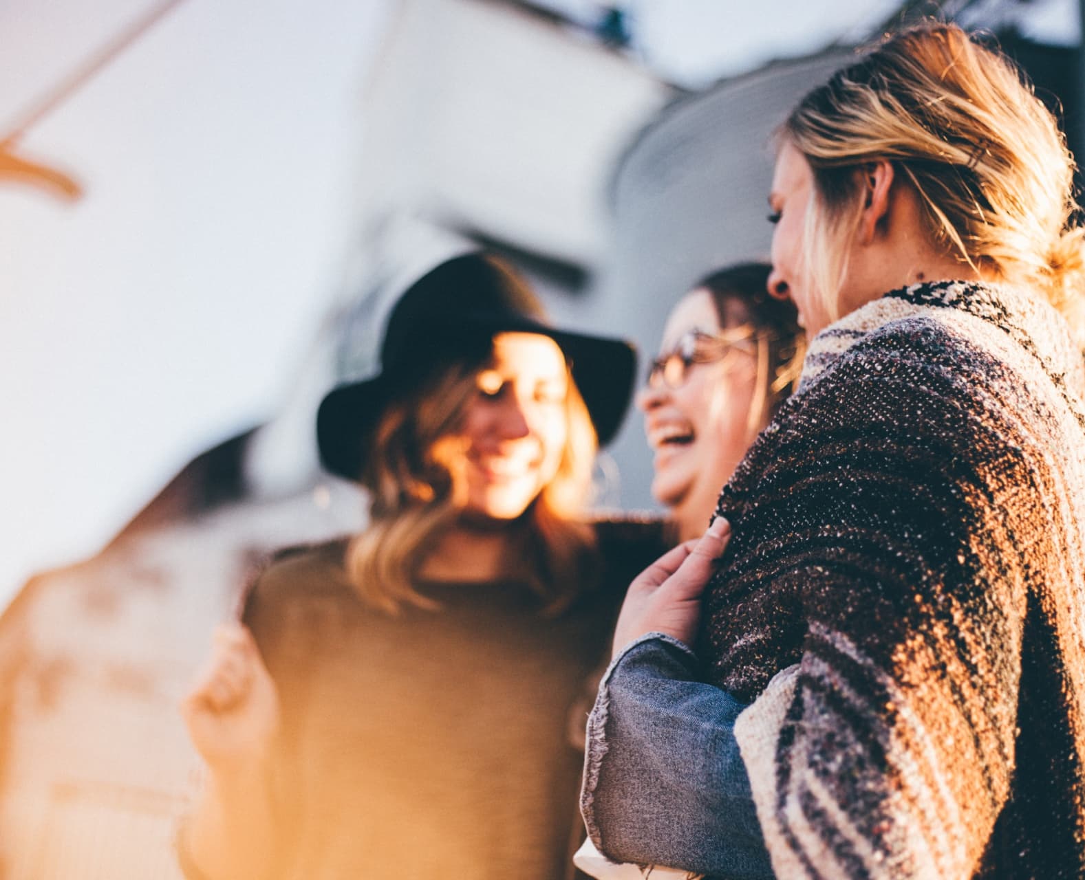 Young people together